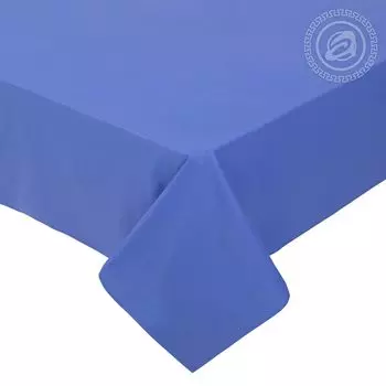 Простыня "DE LUXE" Синий р. Евро