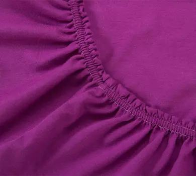 Простыня на резинке "Фиолетовый", размер 200х200 см