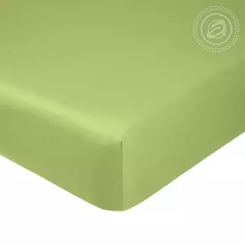 Простыня на резинке "Гламур Олива" р. 160х200