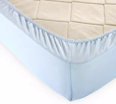 Простыня на резинке "Небесный" р. 90х200