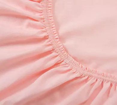 Простыня на резинке "Розовый", размер 60х120 см