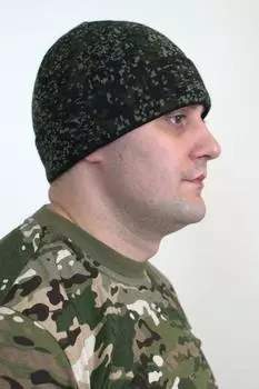 Шапка арт. 18-1115 Зеленый р. 54