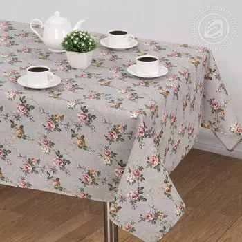 Скатерть "Ансамбль" Бежевый р. 180х145