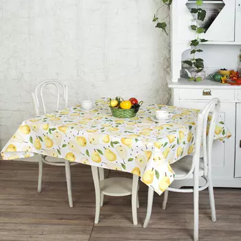 Скатерть "Дюшес" Белый р. 145х180