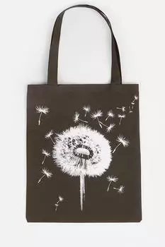 Сумка "Одуванчик" Коричневый р. 35х40
