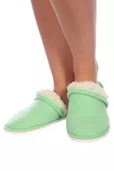 Тапочки арт. 17-0083 Салатовый р. 40