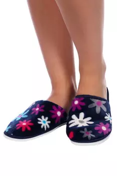 Тапочки арт. 17-0087 Синий р. 37