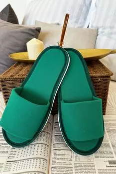 Тапочки "арт. 18-1908 Зеленый" р. 40-41