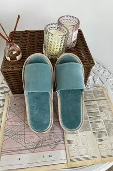 Тапочки арт. 18-2005 Зеленый р. 40-41