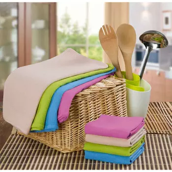 Ваф. полотенце "Rainbow", 40х70 см, Кремовый