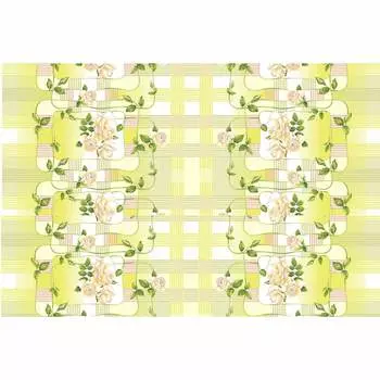 Вафельное полотенце "Нежная роза" р. 100х150