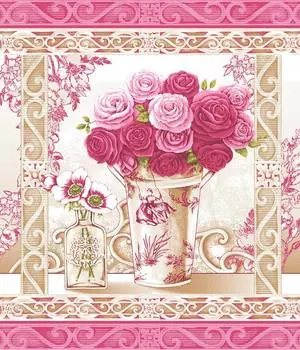 Вафельное полотенце "Роман с незнакомкой" р. 50х60