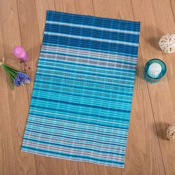 Вафельное полотенце "Рябушка Бирюзовый" р. 80х150