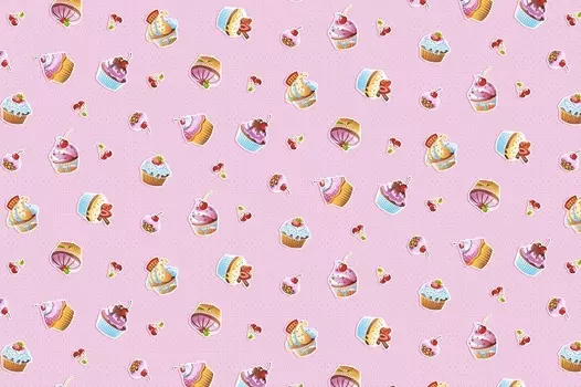 Вафельное полотенце "Сластена Кексы" р. 100х150