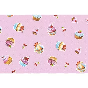 Вафельное полотенце "Сластена" Кексы р. 50х60