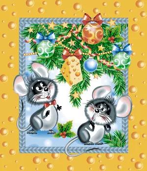 Вафельное полотенце "Сыр" Желтый р. 47х60