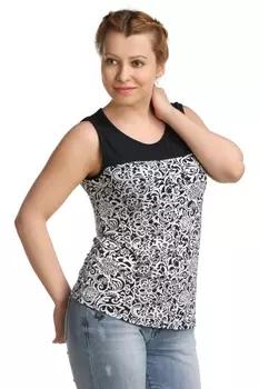 Жен. блуза "арт. 16-0166" р. 46