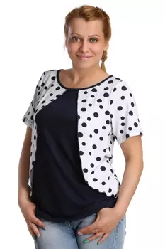 Жен. блуза арт. 16-0173 р. 48