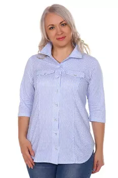 Жен. блузка "арт. 17-0151 Белый" р. 52