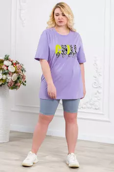 Жен. бриджи "арт. 19-0738 Серый" р. 46