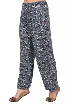 Жен. брюки арт. 16-0332 Бирюзовый р. 48