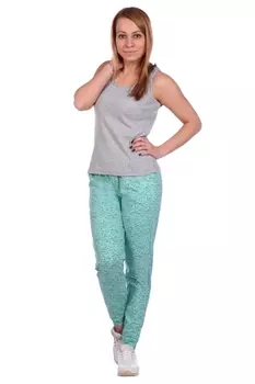 Жен. брюки арт. 16-0489 Мята р. 46
