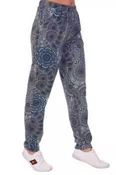 Жен. брюки арт. 17-0120 Синий р. 54