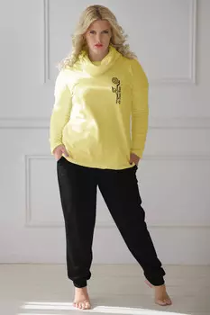 Жен. брюки "арт. 19-0028 Черный" р. 46