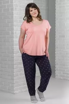 Жен. брюки "арт. 19-0092 Черный" р. 42