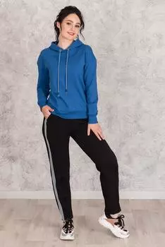 Жен. брюки "арт. 19-0249 Черный" р. 42