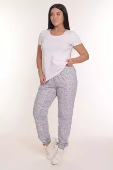 Жен. брюки арт. 23-0245 Светло-серый р. 46