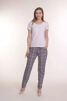 Жен. брюки арт. 23-0261 Серый р. 46