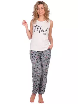 Жен. брюки "Лэйт (Светлый)" р. 42