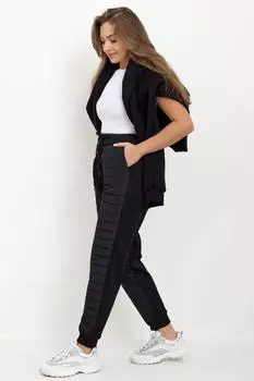 Жен. брюки повседневные "арт. 18-1994 Черный" р. 52