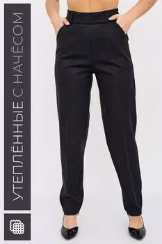 Жен. брюки повседневные "Классика" Антрацит р. 48