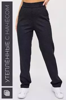 Жен. брюки повседневные "Классика" Черный р. 56