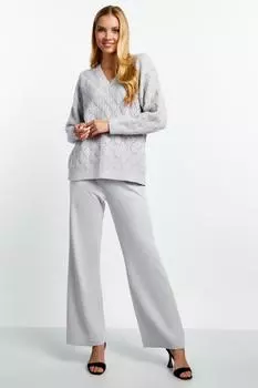 Жен. джемпер "Адель Серый" р. 48-50