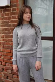 Жен. джемпер "Афина" Серый р. 48