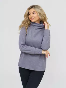 Жен. джемпер арт. 16-0887 Серый р. 52