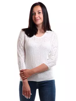 Жен. джемпер арт. 17-0038 Молочный р. 44