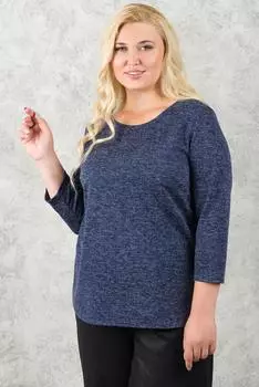 Жен. джемпер "арт. 19-0507 Синий" р. 54
