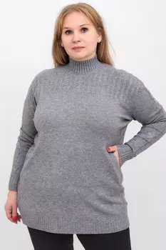 Жен. джемпер "Лаура Серый" р. 52-54