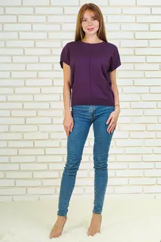 Жен. джемпер "Медея Фиолетовый" р. 48