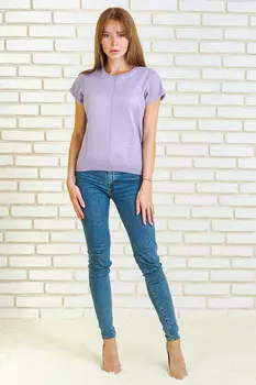 Жен. джемпер "Медея Светло-сиреневый" р. 44