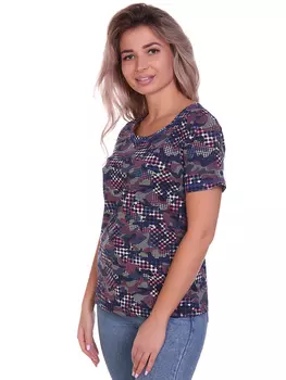 Жен. футболка арт. 16-0701 Синий р. 64