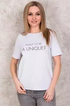 Жен. футболка "арт. 19-0287 Белый" р. 50