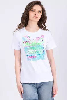 Жен. футболка "арт. 19-0667 Голубой" р. 42