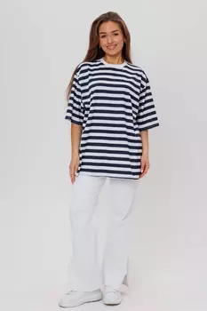 Жен. футболка арт. 23-0554 Темно-синий р. 42