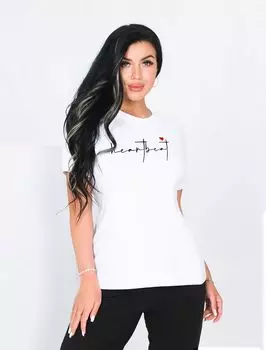 Жен. футболка "Джой" Белый р. 54