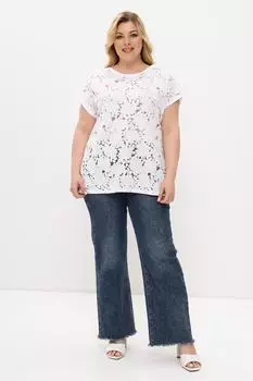 Жен. футболка "Елена" Белый р. 52